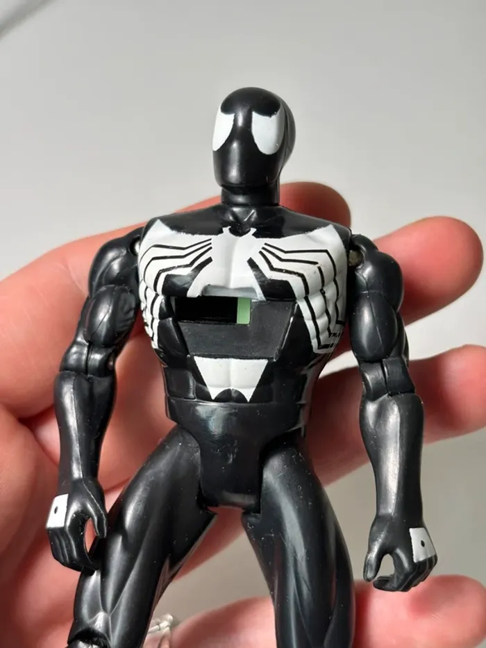 Figurine action figure vintage Spider-Man Animated Series Symbiote Toybiz - photo numéro 3