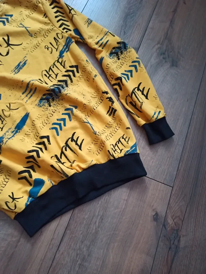 Pull fin homme manches longues jaune XS - photo numéro 3