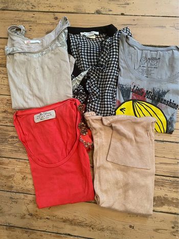 Lot 5 tee-shirts 34 36