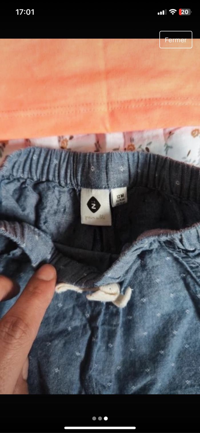 Lots de vêtement fille 12 mois - photo numéro 9