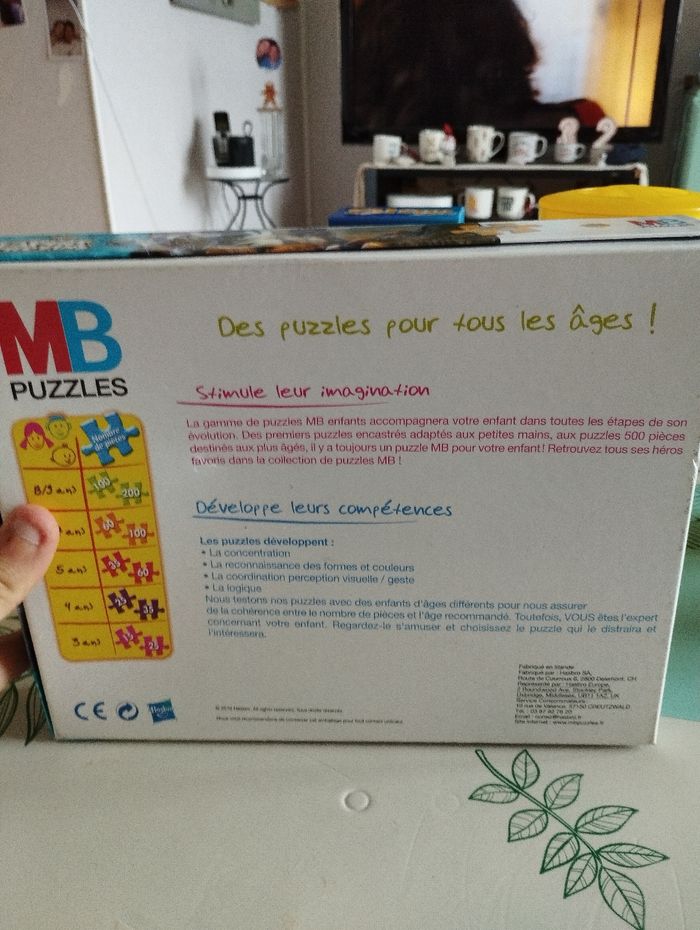 Puzzle enfant lapins crétins - photo numéro 2