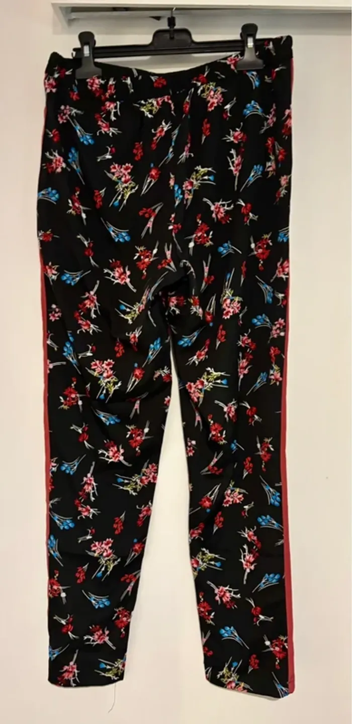 Pantalon fleuri Anna Karel - Taille 38 - photo numéro 5