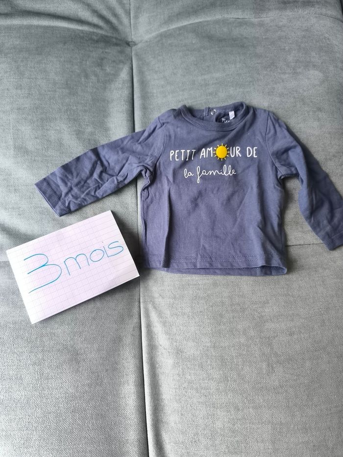 Tee shirt 3 mois