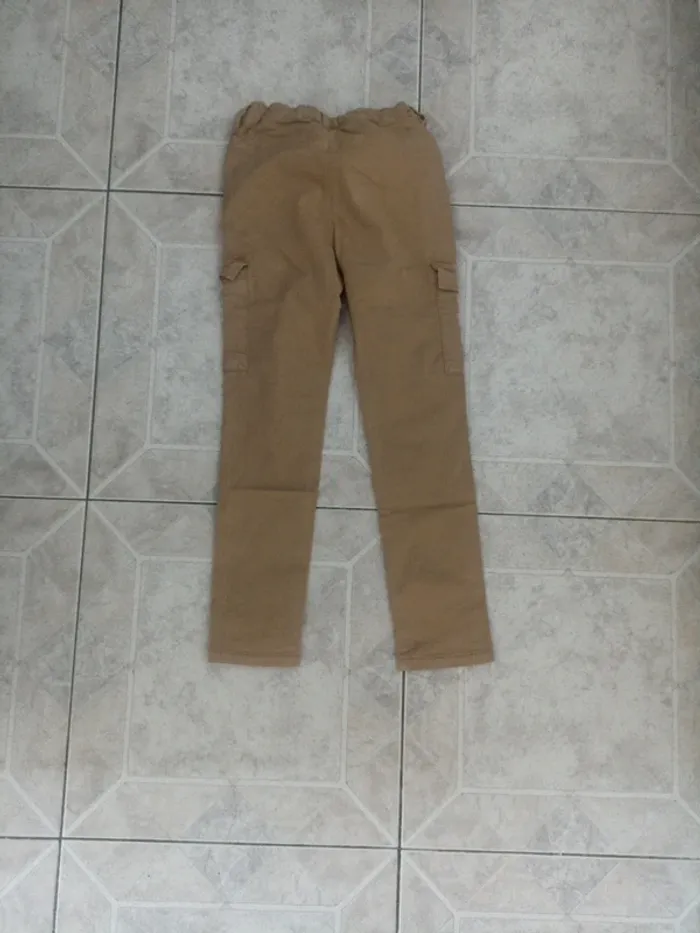 Pantalon beige slim - photo numéro 4