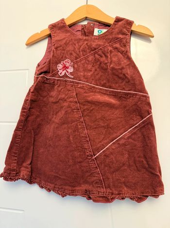 Robe velours Vertbaudet en 12mois/1an