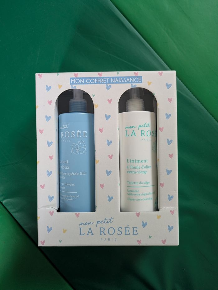 Coffret La Rosée BIO gel lavant et liniment