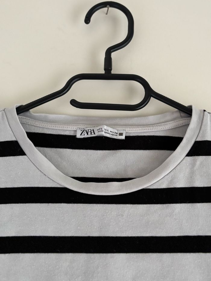 T-shirt court rayures - photo numéro 3