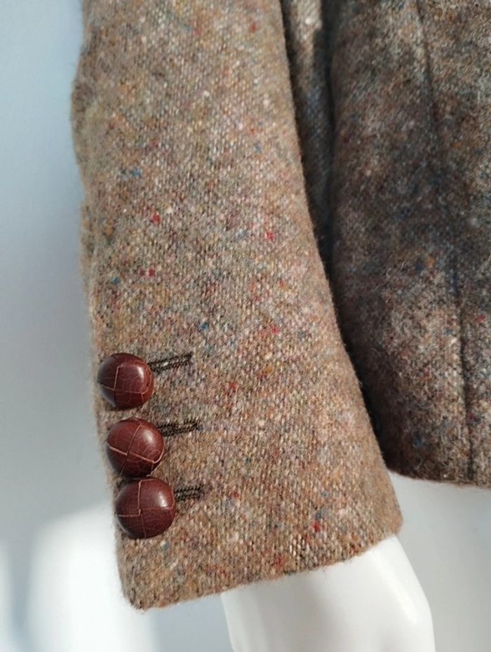 Blazer en laine vintage Made in France taille 38 - photo numéro 4