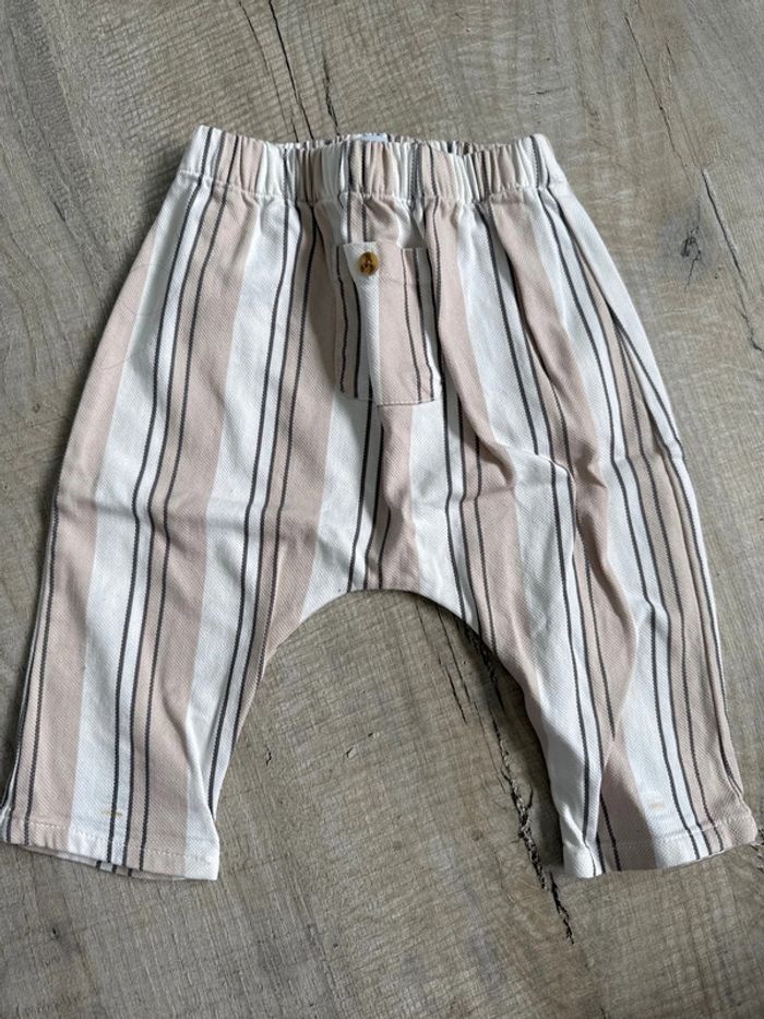 Pantalon confortable beige