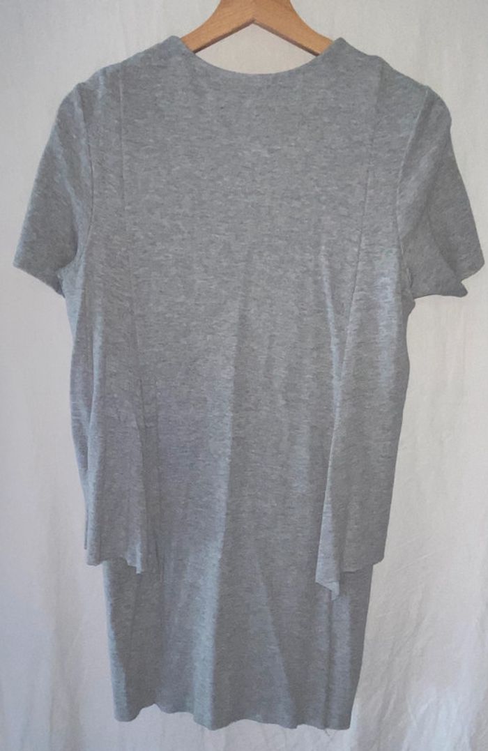 robe en tshirt Cos grise taille S - photo numéro 5