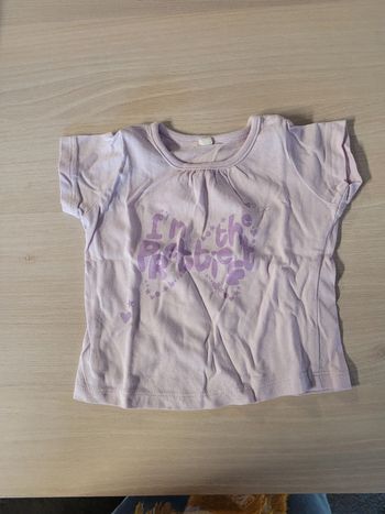 Tee shirt manches courtes 3 mois