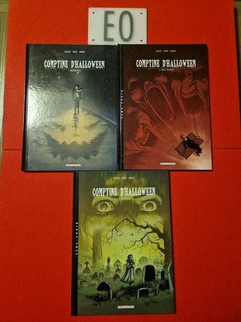 Lot de 3 bd comptine d halloween 1 à 3,EO (série complète)