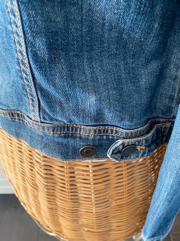 Blouson veste en jeans Jennyfer bleue taille XS / S - photo numéro 10