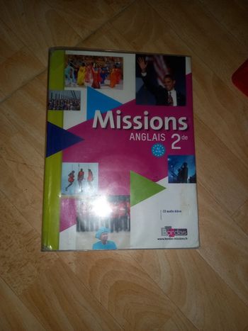Missions anglais 2nde