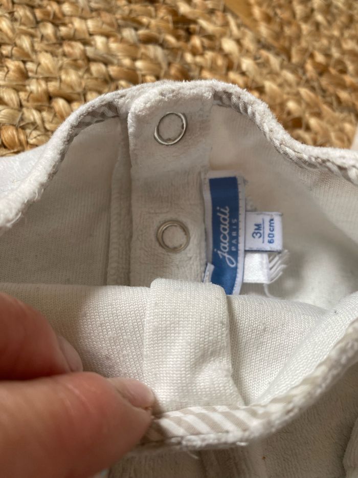 Lot de 3 pyjamas mixtes jacadi nounours - photo numéro 5