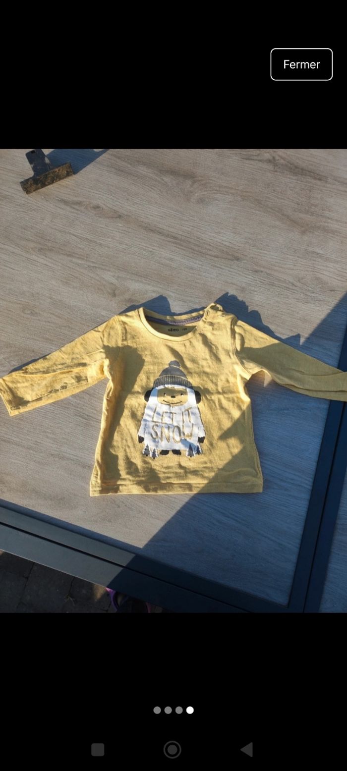 Lot 3 hauts manches longues - photo numéro 4