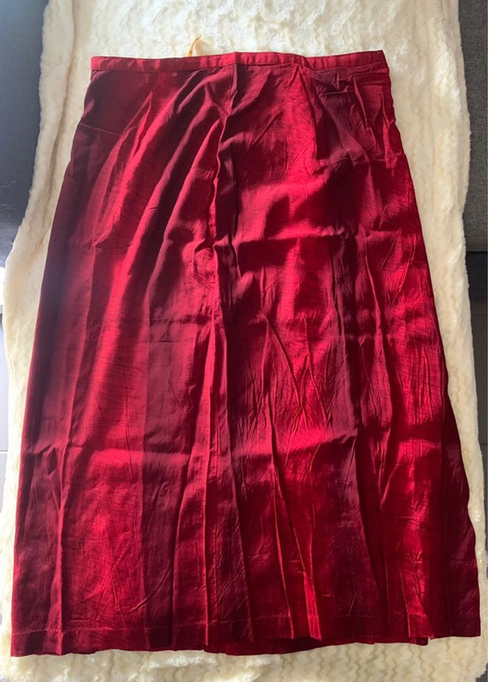 Jupe longue rouge