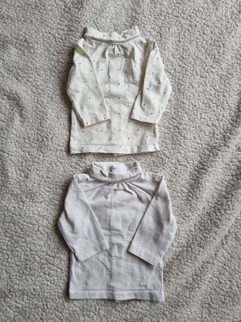 🌹 Lot de 2 cols.roulés 🌹