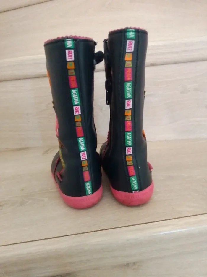Bottes en cuir Agatha Ruiz de la Prada 23 - photo numéro 8