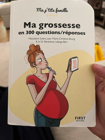 Livre la grossesse en 300 questions/réponses