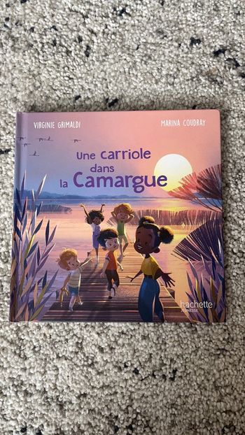 Livre « Une carriole dans la Camargue » de Virginie Grimaldi