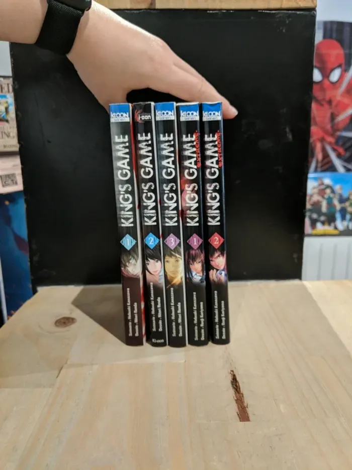 Lot King’s Game & King’s Game Extreme – 5 tomes - photo numéro 2