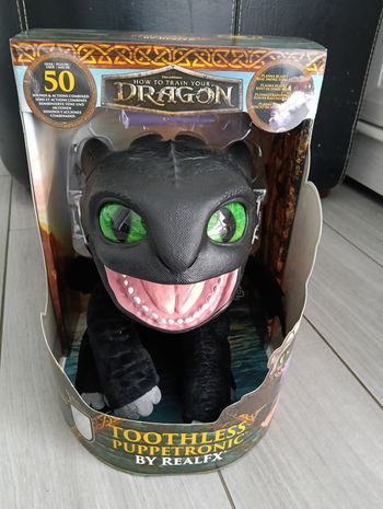 Dragon Krokmou Dream Works interactif 