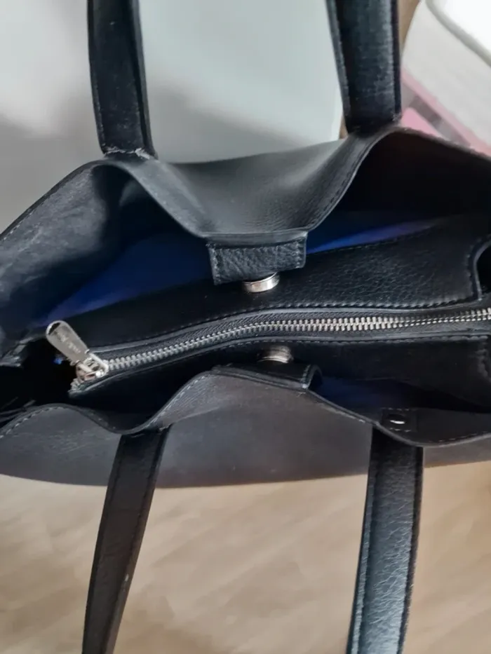 Sac a main noir femme - photo numéro 2