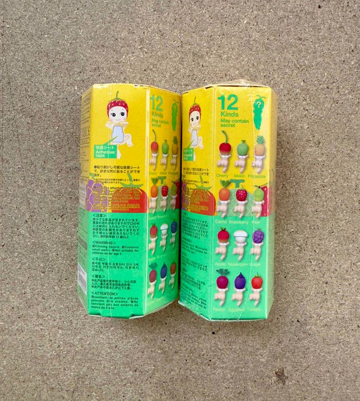 Lot de 2 Sonny Angel Hippers Harvest serie fruit et légumes - photo numéro 2