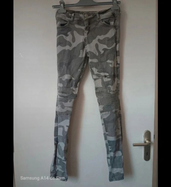 Jean militaire megusto Taille 38