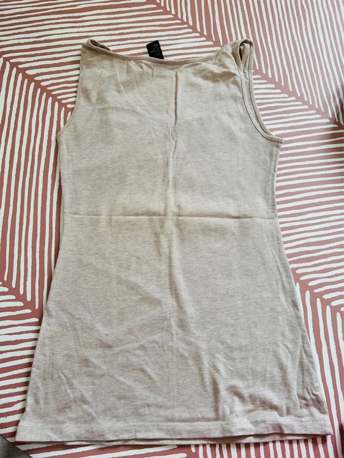 Débardeur beige H&M - photo numéro 2