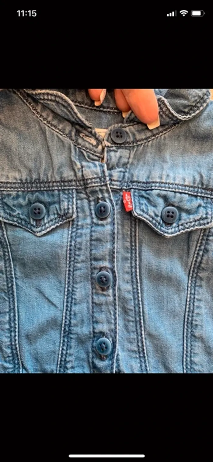 Robe levi’s taille 12 mois - photo numéro 3