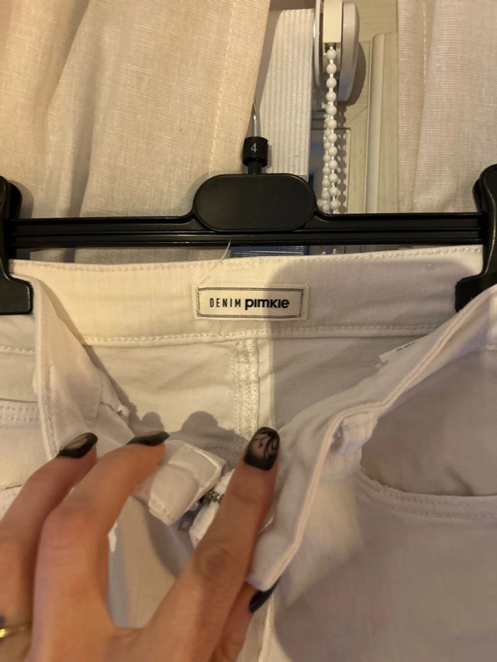 Jeans blanc - photo numéro 3