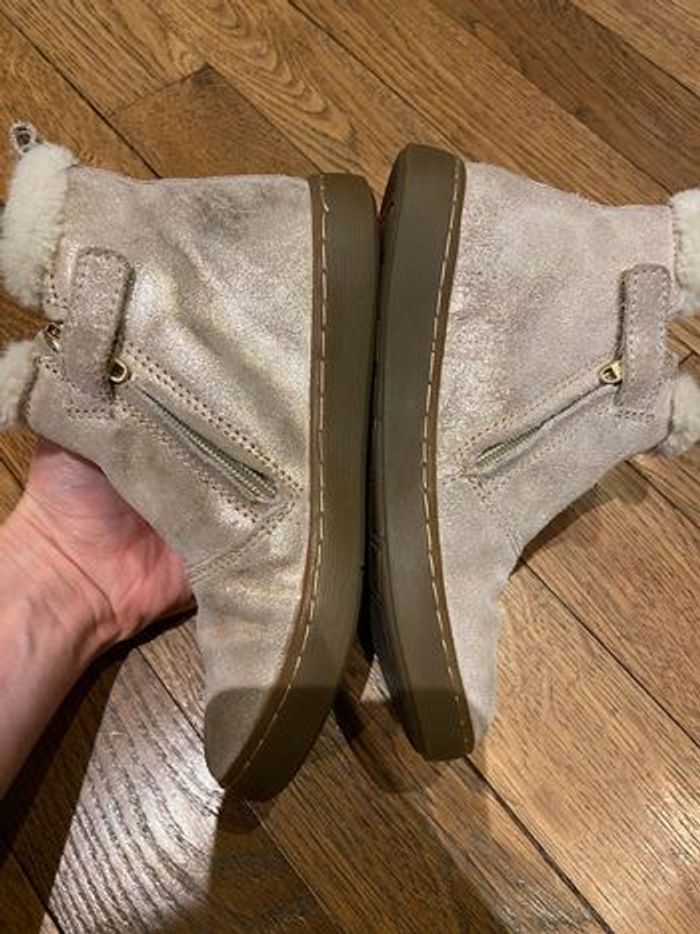 Bottines fourrure shoo pom très bon état - photo numéro 4