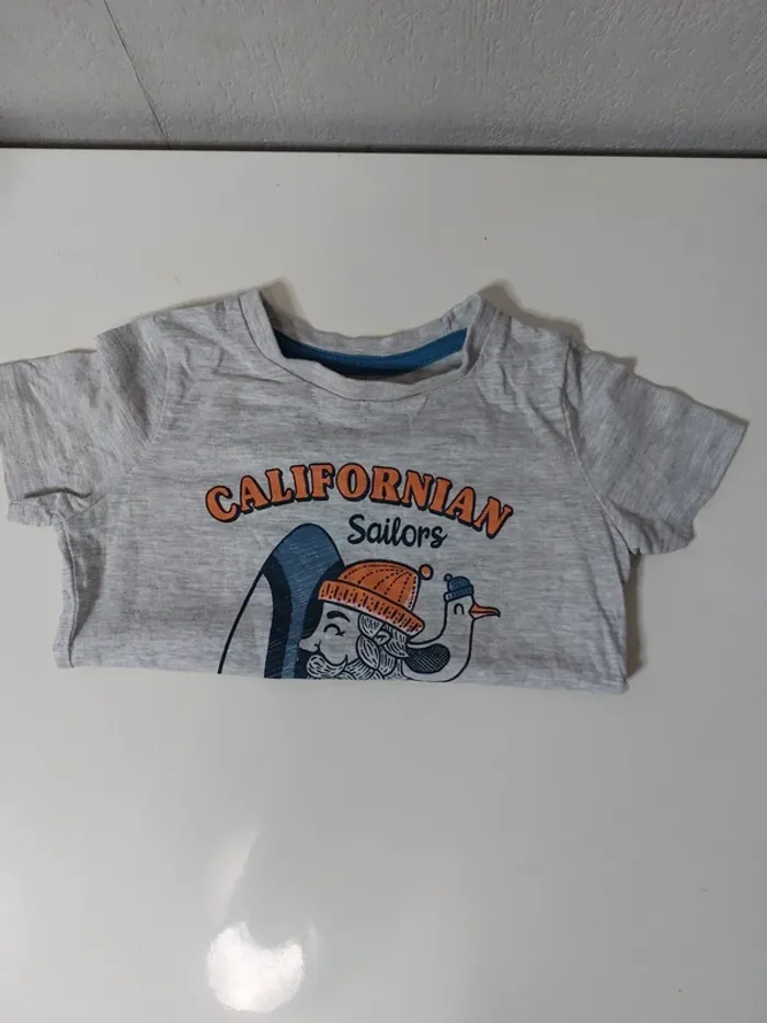 Tee-shirt manche courte imprimé " Vertbaudet" - photo numéro 3