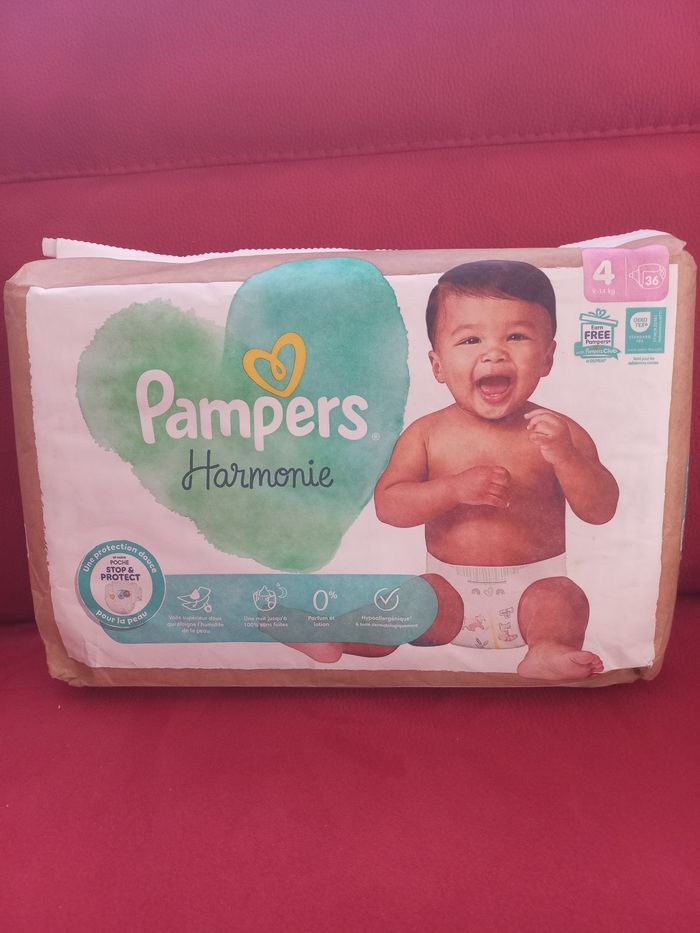 Couches T4 Pampers Harmonie - photo numéro 4