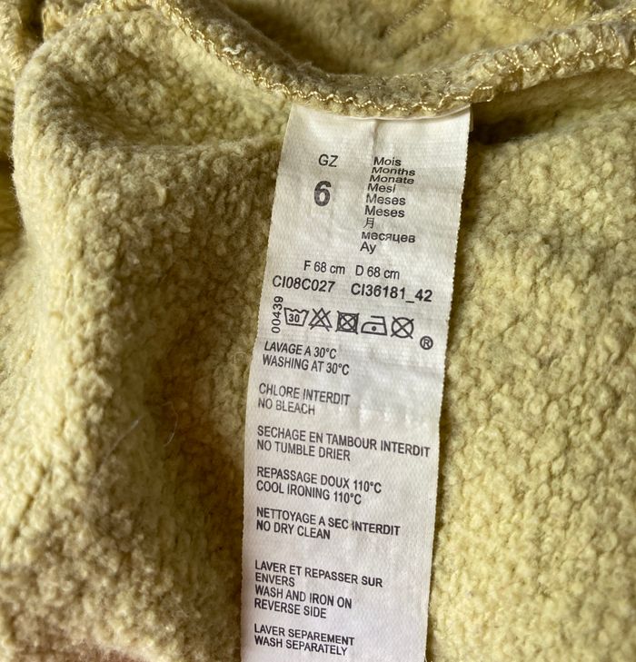 pantalon molletonné bébé 6 mois - photo numéro 5