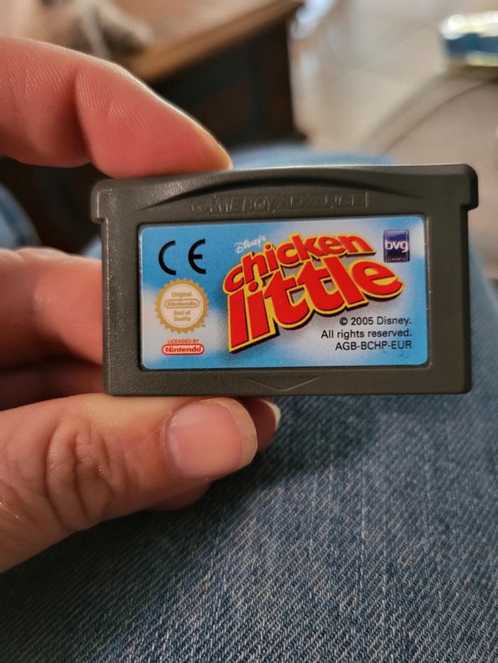 Jeu game boy advance