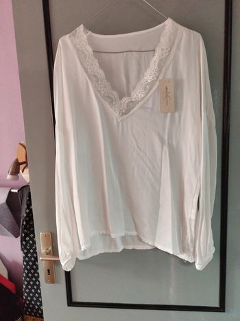 Blouse écru