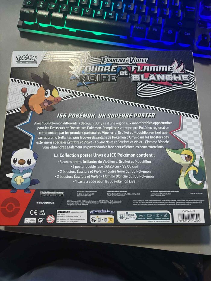 Foudre Noire & Flamme Blanche: Poster Collection - photo numéro 3