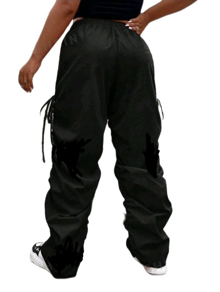 Pantalon en toile de parachute femme - photo numéro 4