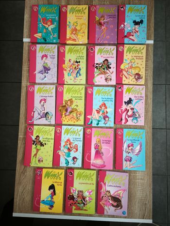 Lot Livres Winx