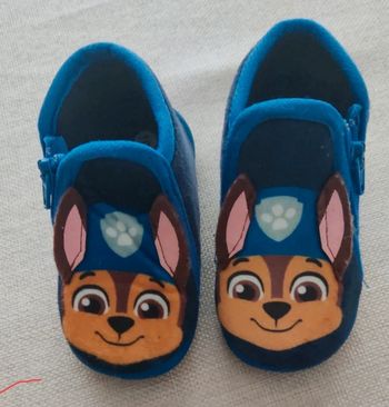 Chaussons bleu
