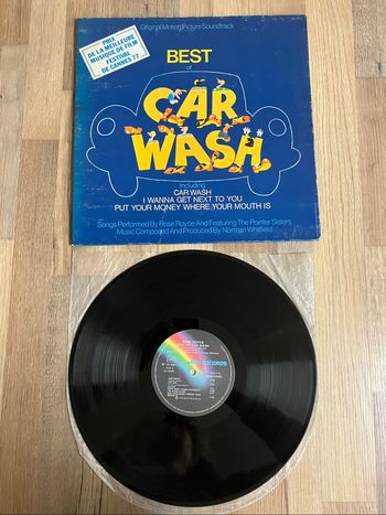 Vinyle 33 tours-Bande Originale-Car Wash