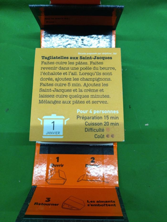 Mini livret de recettes marmiton 365 recette Sur post-it - photo numéro 3