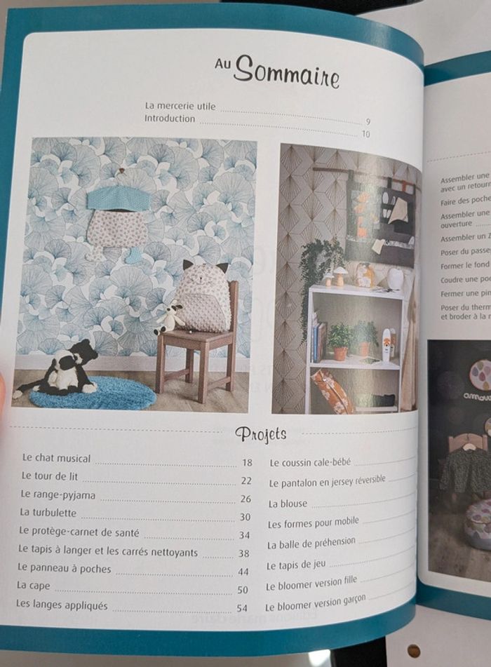 Livre j'apprends à coudre pour bébé avec patrons - photo numéro 4