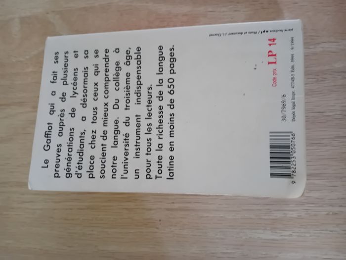 Dictionnaire Gaffiot abrégé Latin-Français - Bon état - photo numéro 3