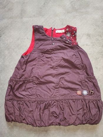 Robe 12 mois " flocons de neige ❄️ "