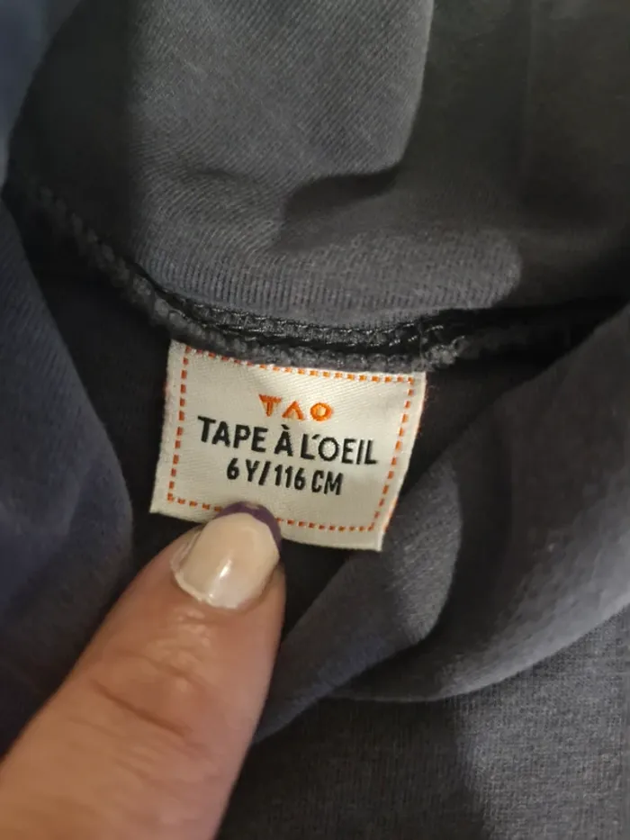 Sous-pull col roulé avec sequins wild addict 6 ans 116 cm Tape à l’oeil - photo numéro 2