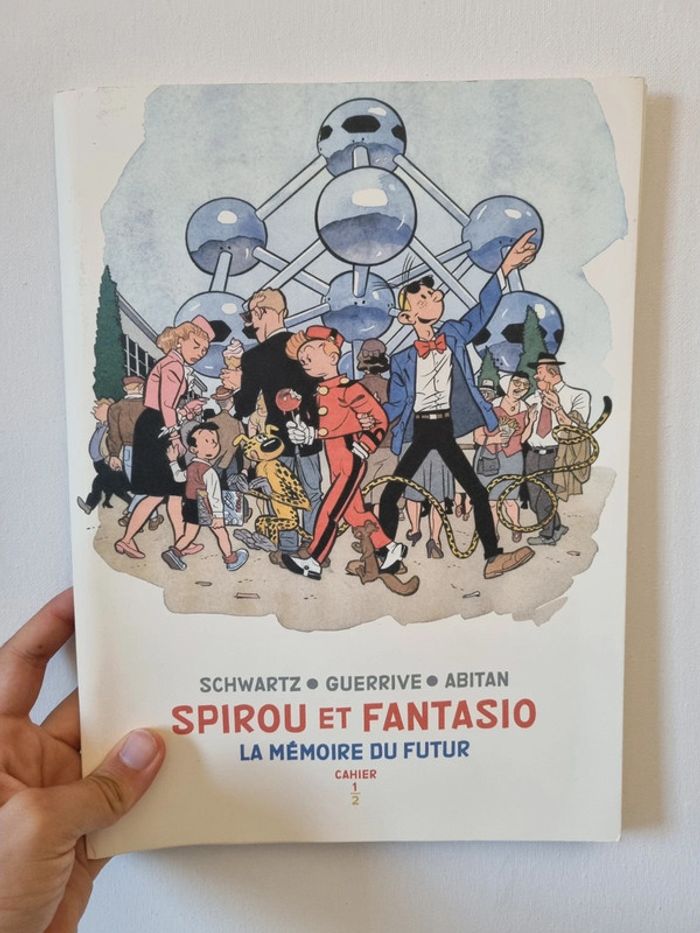 Spirou et Fantasio - Cahiers La mémoire du futur
